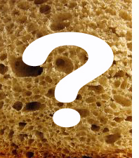 Bread with question mark